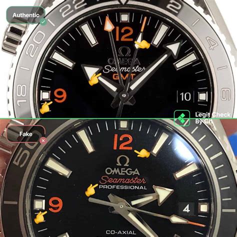 omega planet ocean fake vs real|check omega watch authenticity.